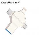 DataRunner 32GB 4-in-1 USB Flash Drive Pen Drive